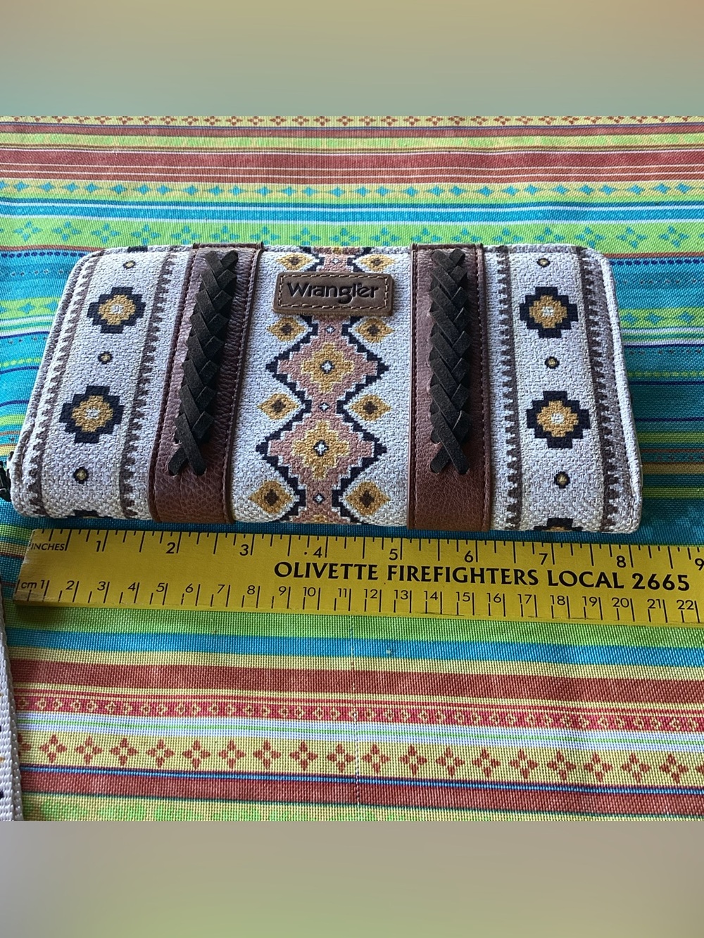 Wrangler Wallet with Aztec Styling - Picture 8 of 10
